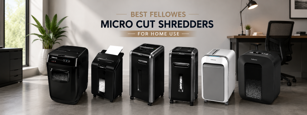 Best Fellowes Micro Cut Shredders for Home Use and Why Every Home Needs Document Protection