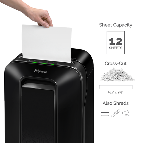 The image of Fellowes Powershred LX 170 Cross Cut Shredder